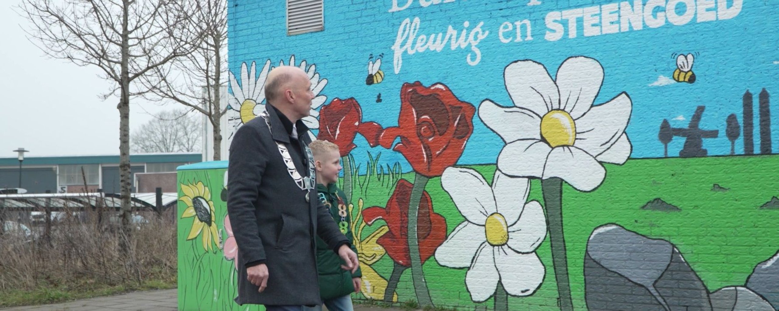 De burgemeester en kinderburgemeester