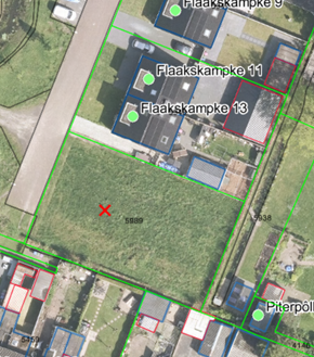 Sattelietfoto van bouwkavel2 in Flaakskampke15 in Twijzel