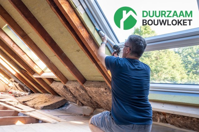 Aanbrengen van dakisolatie