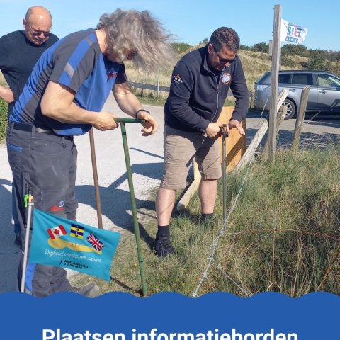 Plaatsen informatieborden door dorpsbelangen
