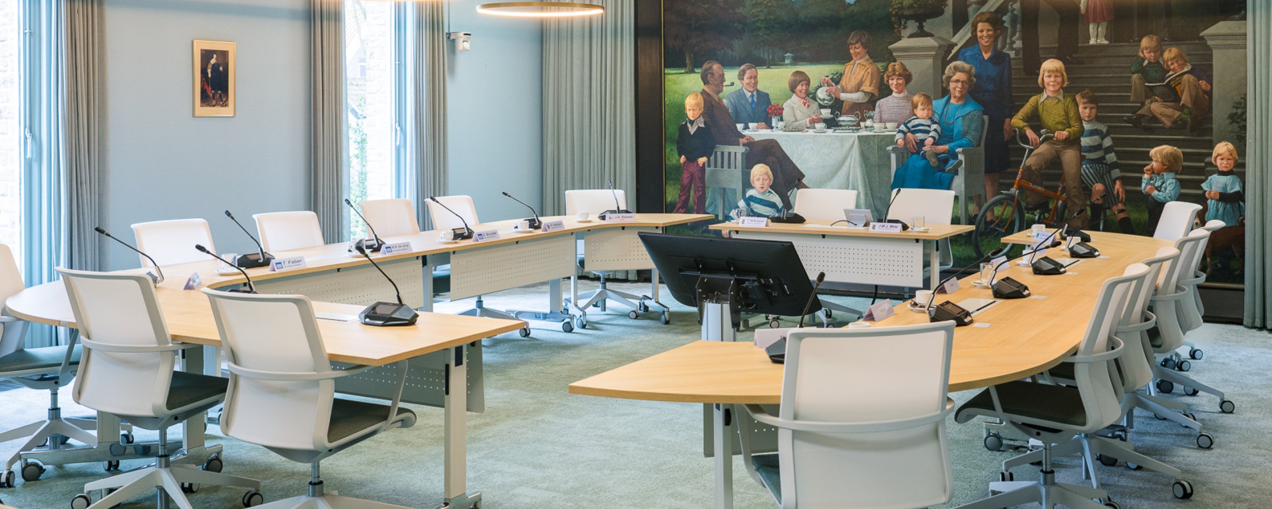 raadzaal in het gemeentehuis