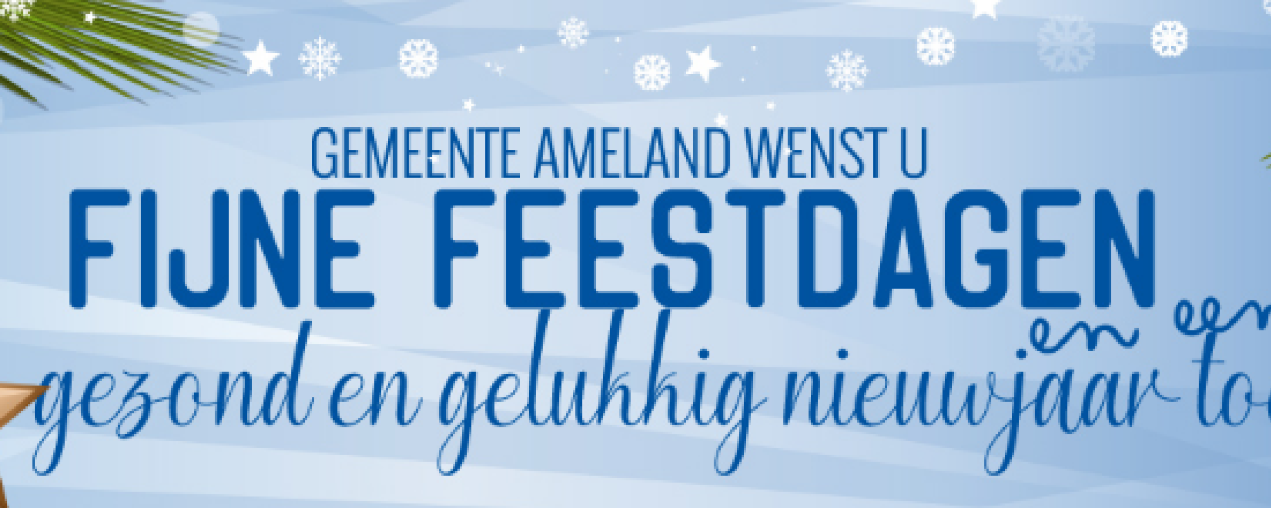 Kerstgroet van de gemeente