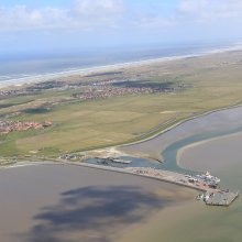 Foto veerhaven Nes