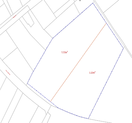 Percelen grasland aan de Hoge Eggenweg in Nes
