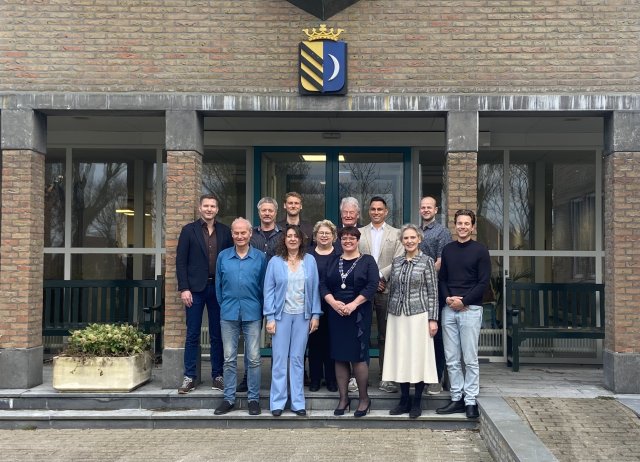 Groepsfoto gemeenteraad Ameland 