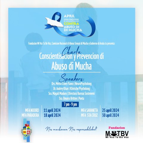 April decreta como luna nacional contra abuso di mucha.