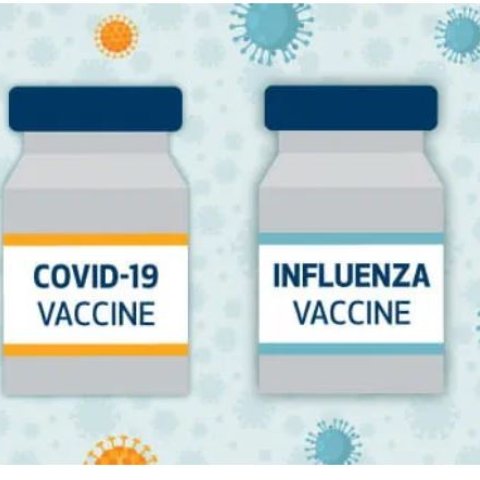 Vacuna COVID-19 y Influenza 