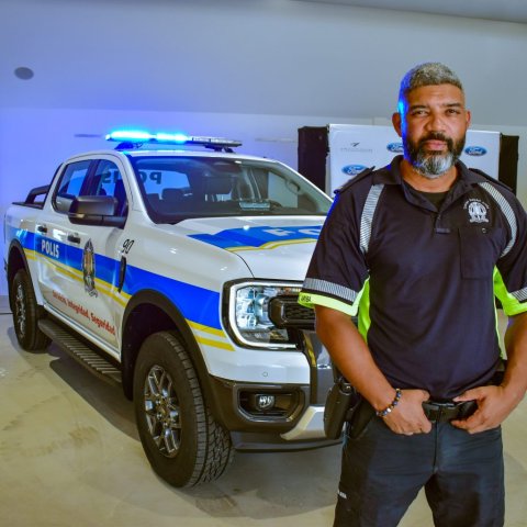 Cuerpo Policial di Aruba a ricibi nan vehiculonan nobo.