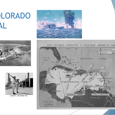 Monumento Segunda Guera Mundial na Seroe Colorado