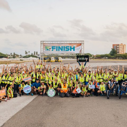 Wings of Hope AUA Airport Runway Run 2024 