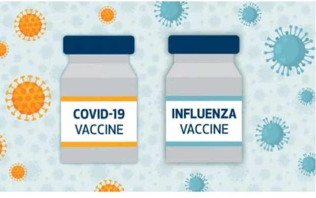 Vacuna COVID-19 y Influenza
