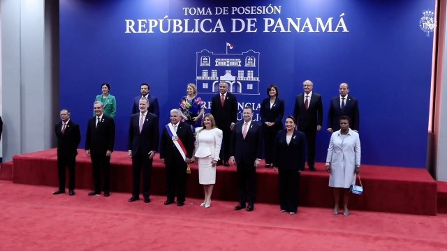 Acto ceremonial di traspaso di mando Presidencial na Panama.