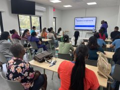 Ongoing training with attendees