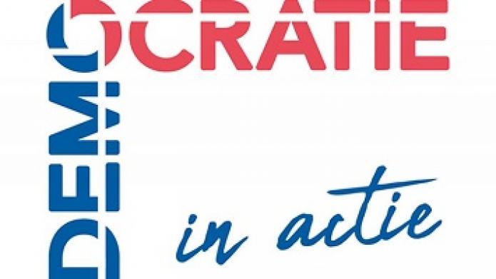 logo Democratie in actie