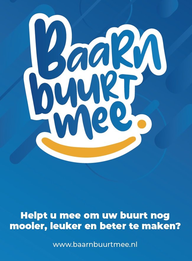 Poster Baarn buurt mee