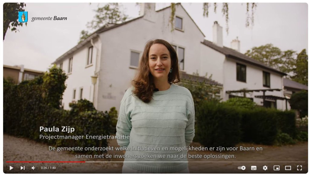 Screenshot uit filmpje over de warmtetransitie