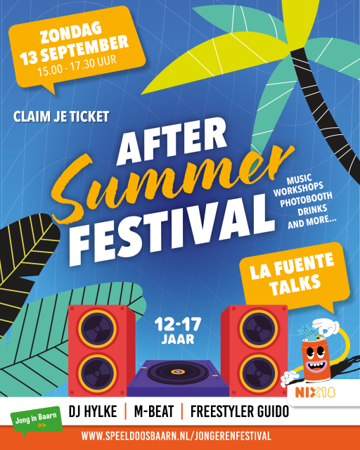 Poster van het After Summer Festival 2026