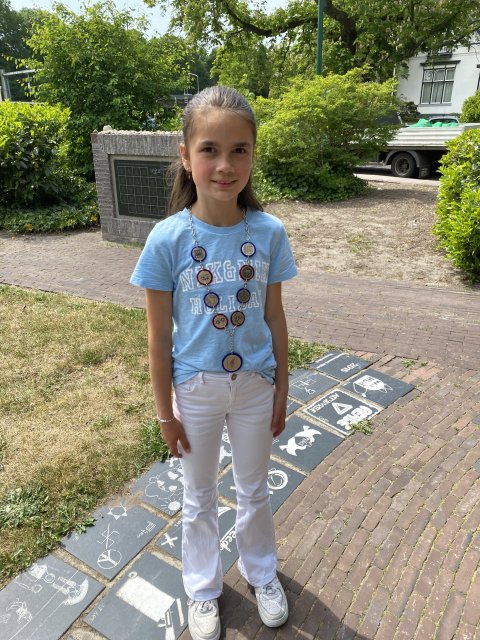 Foto van kinderburgemeester Feline