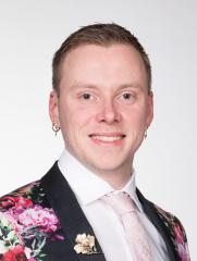 Portret van steunfractielid Valentijn Brinkman van Gemeenteraad 2022