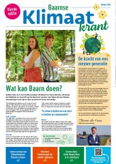 Voorpagina Baarnse klimaatkrant