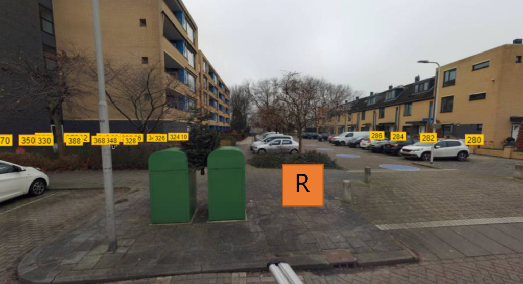 Voorstel plaatsing ondergrondse container PMD + restafval