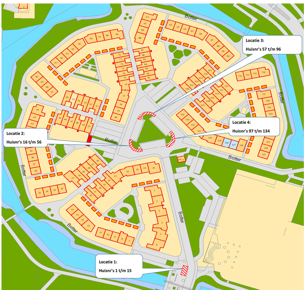 Plattegrond Botter