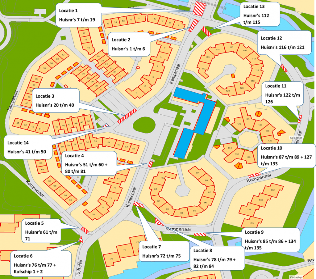 Plattegrond Kempenaar + Kofschip