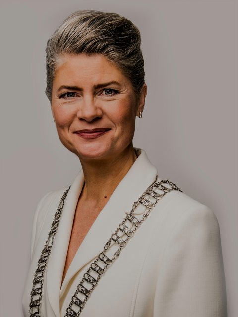 Foto Christine van Basten_Boddin, voorzitter van de gemeenteraad