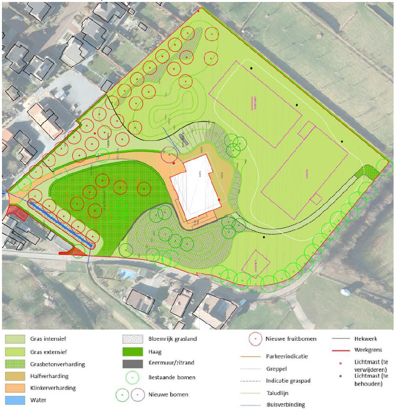 Ontwerp gemeenschapshuis en buitenruimte Puth