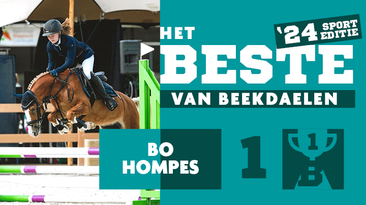 Het beste van Beekdaelen 2024 sport editie genomineerde Bo Hompes