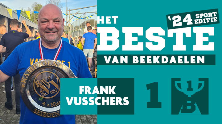 Het beste van Beekdaelen 2024 sport editie genomineerde Springgroep Frank Vusschers