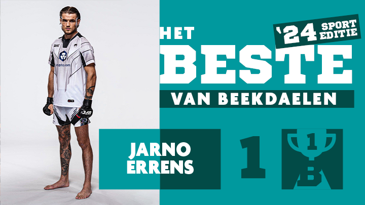 Het beste van Beekdaelen 2024 sport editie genomineerde Jarno Errens