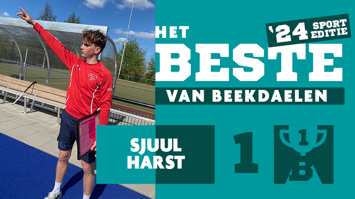 Het beste van Beekdaelen 2024 sport editie genomineerde Sjuul Harst