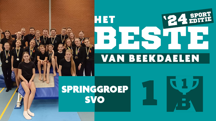 Het beste van Beekdaelen 2024 sport editie genomineerde Springgroep SVO