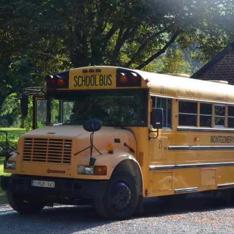 Onderweg in Beekdaelen met een historische schoolbus