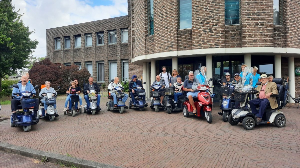 Scootmobieltocht Schinnen