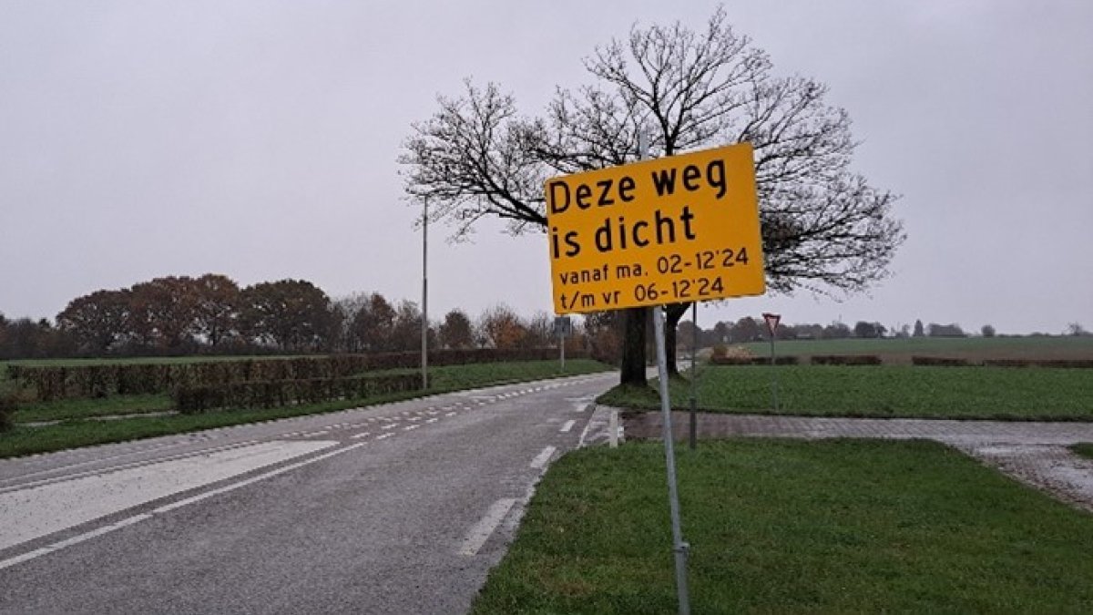 Groot onderhoud wegen: Provincialeweg Schimmert in december 2024