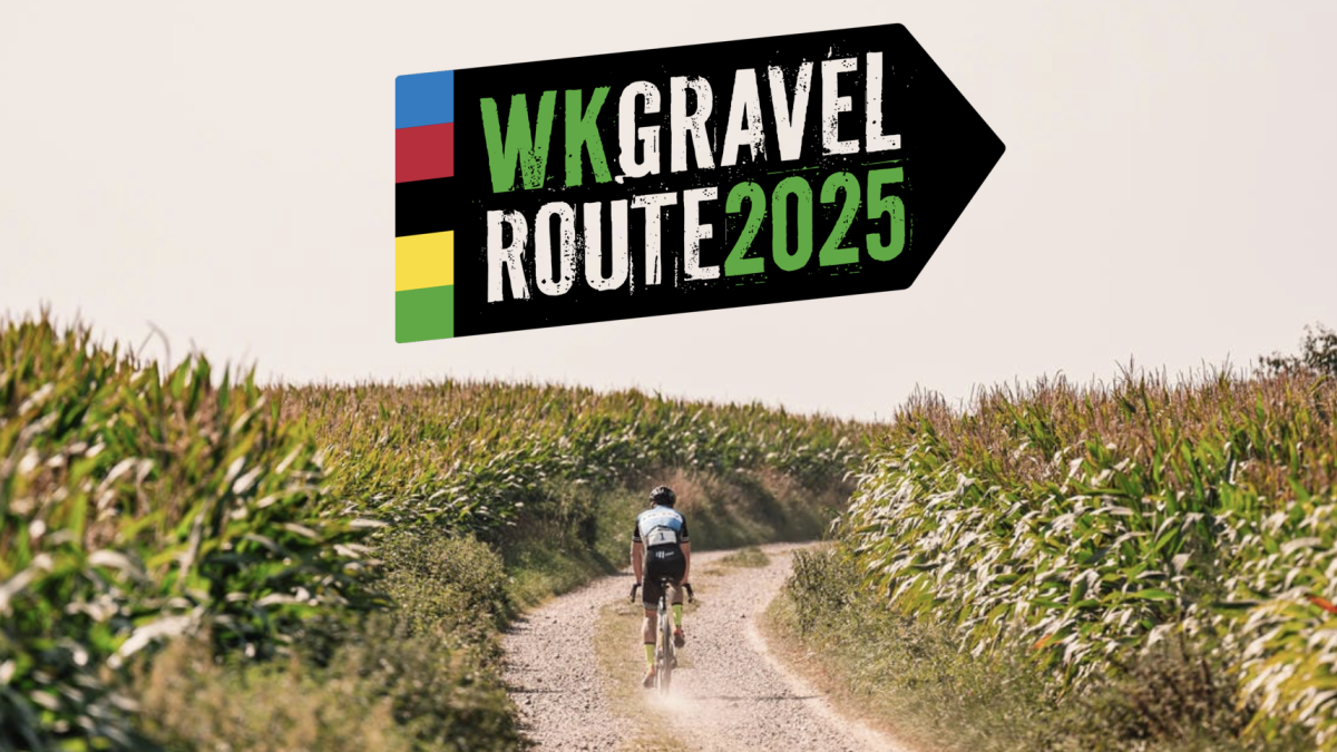 Route WK gravel 2025 voor recreanten