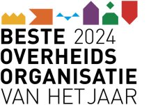 Logo beste overheidsorganisatie van het jaar 2024