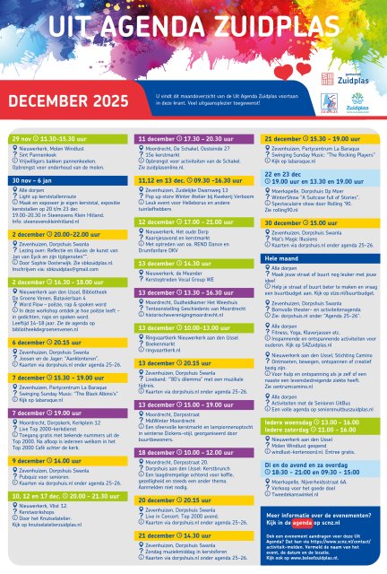 Uit Agenda Zuidplas december 2025