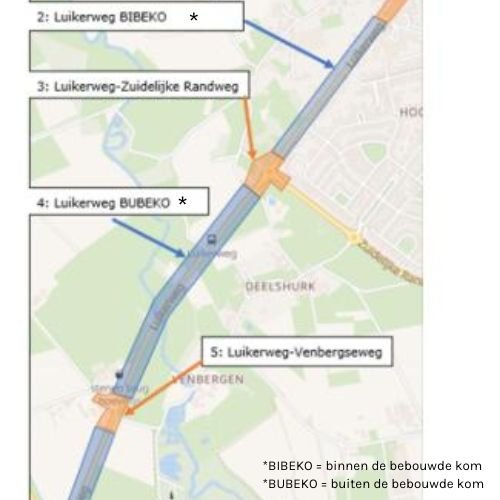 Situatie Valkenswaardse poort