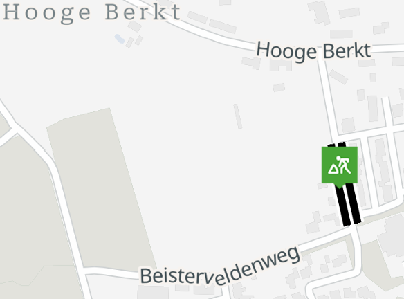 Kaart met locatie 1e fase werkzaamheden