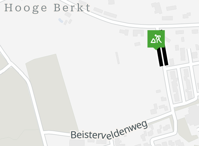 Kaart met locatie werkzaamheden 2e fase