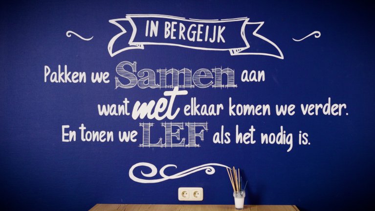 In Bergeijk pakken we samen aan want met elkaar kome we verder. En tonen we lef als dat nodig is. 