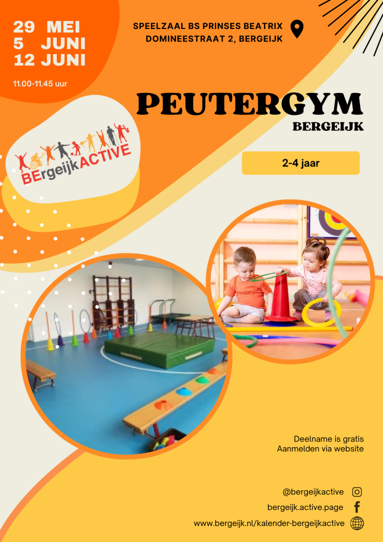 Poster Peutergym Bergeijk