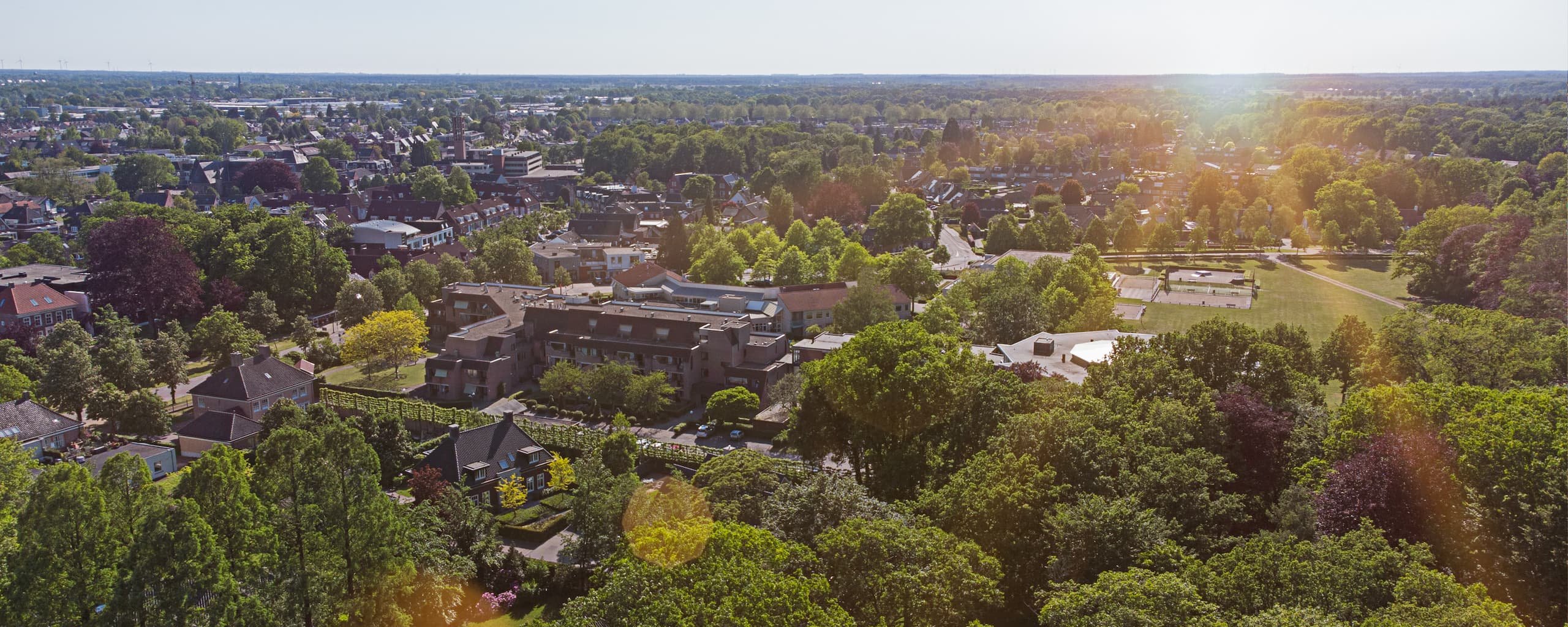 Dronefoto gemeente Bergeijk