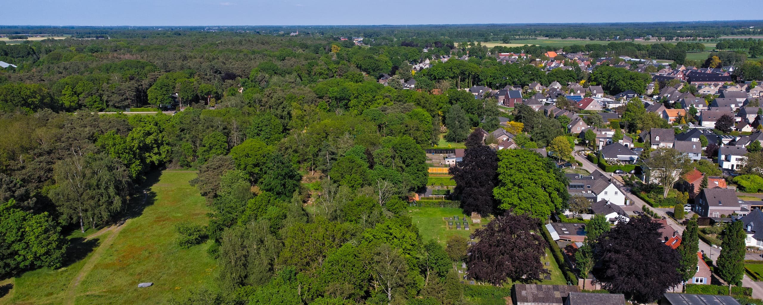 Dronefoto gemeente Bergeijk