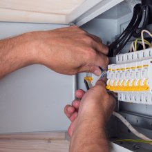 Werkzaamheden in de meterkast