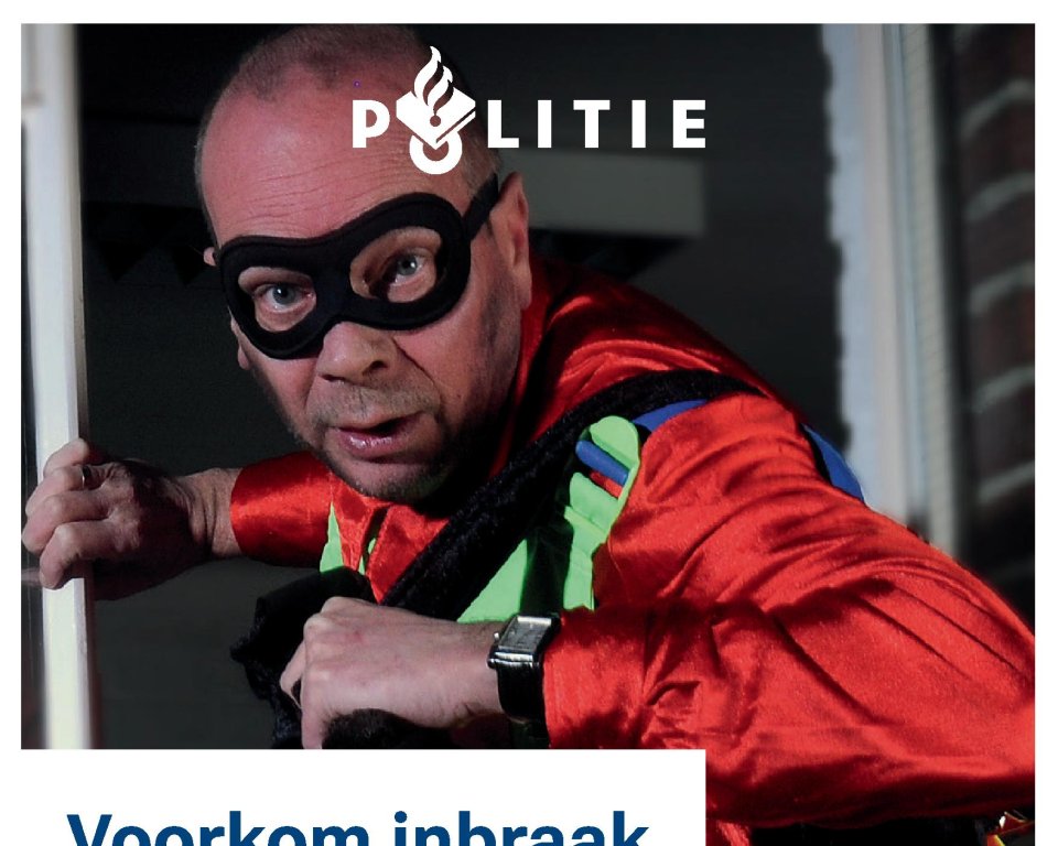 Afbeelding van een boef in Carnavalskleren