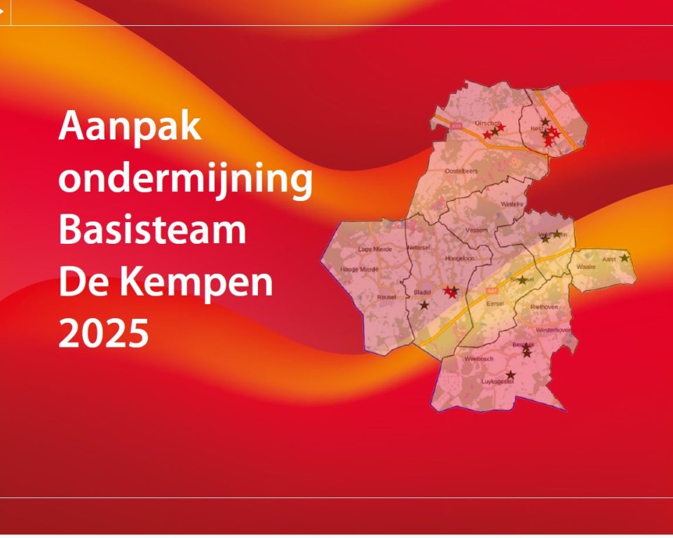 Aanpak ondermijning basisteam de kempen